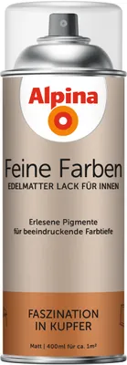 Produktbild von Alpina Feine Farben Sprühlack Faszination in Kupfer 400 ml