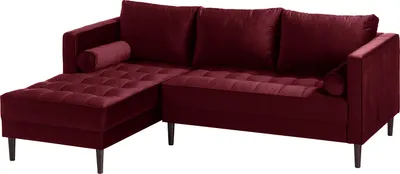 Produktbild von home24 Ecksofa - Samt