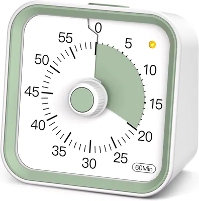 Immagine prodotto di Timer visivo - Sicuro per i bambini - Bianco