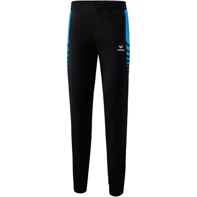 Produktbild von Erima Six Wings Worker Hose Schwarz/Curaçao - 40