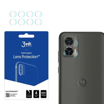 Produktbild von 3mk Hybridglas Lens Protection für Motorola Edge 30 Neo Kamera Objektiv Kameralinse 0,16mm 6H (4 Stück)