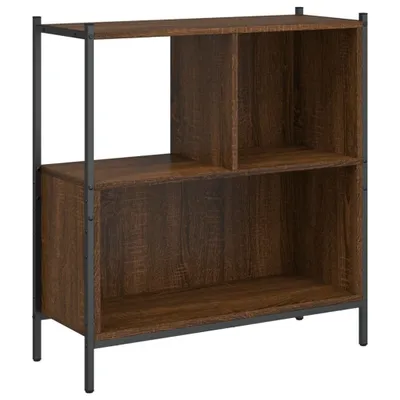 Obrázek produktu pro vidaXL Regál na knihy Hnědý dubový vzhled 72x28x77,5 cm Materiál na bázi dřeva