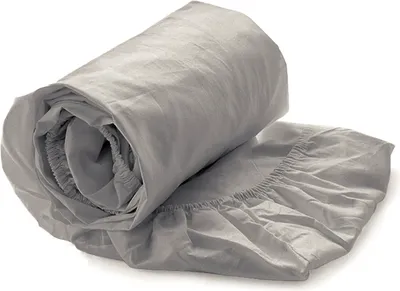 Produktbild von Elementi Spannbettlaken 160x200+40 cm. Glacier Grey