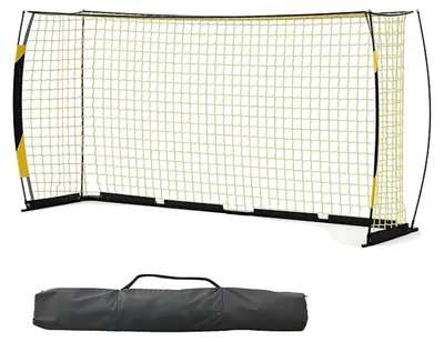 Immagine prodotto di Porta da calcio, 3,6 x 1,8 m, pieghevole, trasportabile, struttura robusta, borsa per il trasporto inclusa