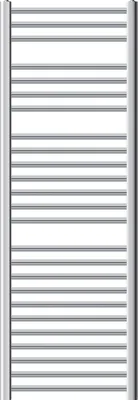 Zdjęcie produktu dla LuxeBath grzejnik łazienkowy Sahara, 500x1500 mm, chrom, zakrzywiony z podłączeniem bocznym, bez elementu grzejnego