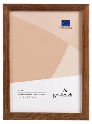 Produktbild von Goldbuch Holz-Fotorahmen Skandi 13 x 18 cm, braun