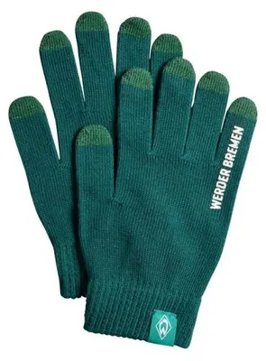 Produktbild von SV Werder Bremen Smartphone-Handschuhe Grün Gr.L