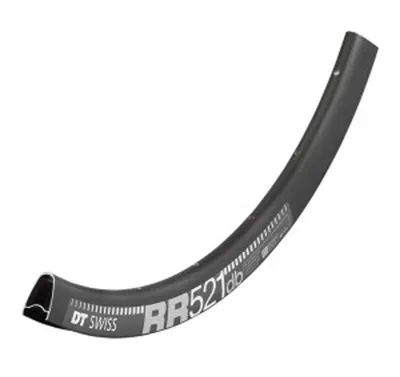 Produktbild von DT Swiss Felge RR 521 Disc 28"/700C 32 Loch Schwarz - robuste Gravel- und Ren...
