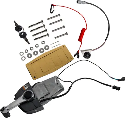 Imagen del producto de Caja de control remota para motores fueraborda Johnson & Evinrude, modelo 5006186, años 1996-