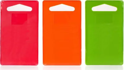 Produktbild von BANKETT Hackbrett schneiden Plastik KULINARISCH Plastien Farben 34,4 x 24,4 cm