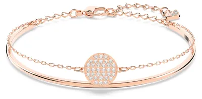 Produktbild von Swarovski GALLERY:ARMREIF SQ CZWH/CRY/ROS M 5265446