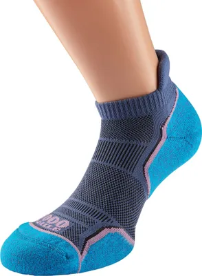 Produktbild von 1000 Mile Damen Laufsocken Twin Pack atmungsaktiv Sport