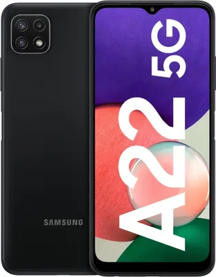 Obrázek produktu pro Samsung Galaxy A22 Grey, 6,4", TFT, 1080 x 2408, MediaTek MT6833 Dimensity 700 5G, interní RAM 4 GB, 64 GB, microSDXC, Dual SIM, Nano SIM, 3G, 4G, 5G, hlavní fotoaparát 48,0+5,0+2,0 MP, sekundární fotoaparát