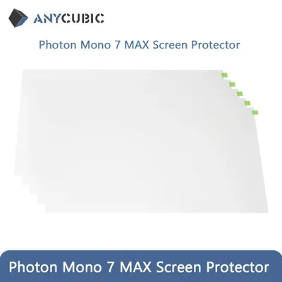 Immagine prodotto di Protezione per lo schermo della stampante 3D Photon Mono 7 Max - Pellicola protettiva per LCD - Confezione da 5 - Bianco