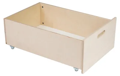 Obrázek produktu pro Šuplík pod postýlku k rostoucí postýlce natur