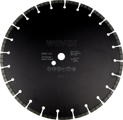 Image de Disque à tronçonner diamanté 350 x 20 mm - par pièce