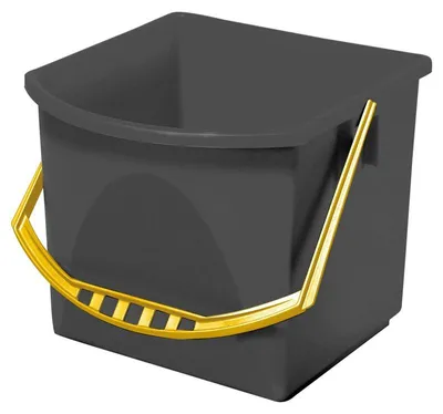 Produktbild von VERMOP Eimer 17 L, gelb, 31 x 32,5 x 26,5 cm | 1 Stück