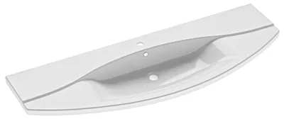 Produktbild von Pelipal Serie 4010 Keramikwaschtisch 4900.991406 Waschtisch Keramik weiß 144 cm