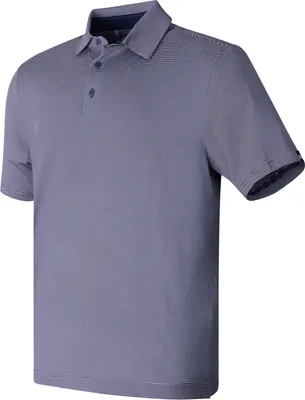Image de Under Armour - "Playoff 3.0" Polo pour Homme RW9891 (3XL) (Bleu Minuit/Gris Pluie Noire)