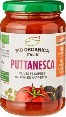 Productafbeelding van Organica Italia Pastasaus Olijven En Kappertjes (350 gr)