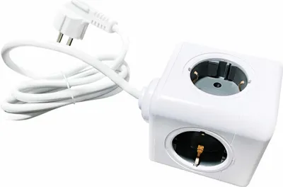 Zdjęcie produktu dla Technaxx 5004 Gniazdo kostka biała Styk ochronny 1 szt (5004)