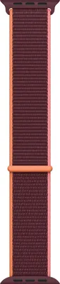 Produktbild von Apple MYA92ZM/A Intelligentes tragbares Accessoire Band Bordeaux, Orange, Pink Nylon