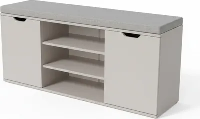 Obrázok produktu pre Skriňa na topánky s posedom PORTA, 103 x 30 x 46 cm