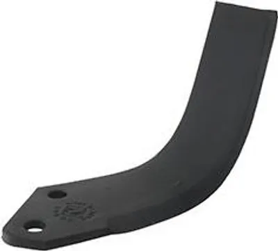 Image de Couteau droit pour fraises, adaptable sur les modèles de motobineuses Agria 1900, 8900, 9900, Levante - Pasquali 21 CV. L : 202 mm, alésage