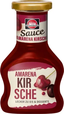 Produktbild von Schwartau Dessert-Sauce Amarena-Kirsche, 125ml