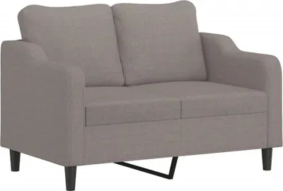 Obrázok produktu pre vidaXL 2-miestna pohovka Taupe 120 cm Látka