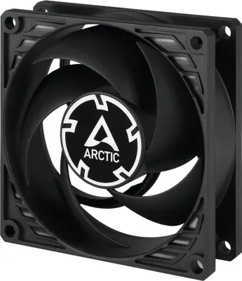 Produktbild von ARCTIC P8 TC - 80 mm Lüfter optimiert für statischen Druck mit Temperaturkontrolle, Ventilator, 8 cm, 500 RPM, 3000 RPM, 0,3 Sone, 40,3 m³/h
