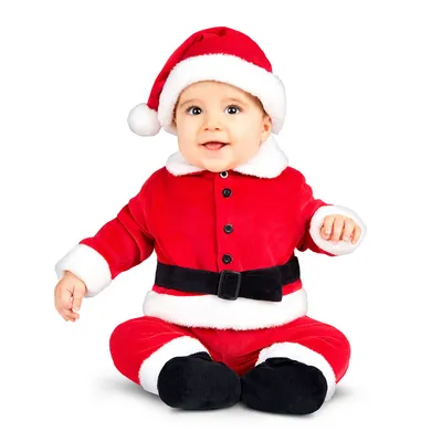 Produktbild von Verkleidung für Babys My Other Me Santa Claus (3 Stücke) - 7-12 Monate