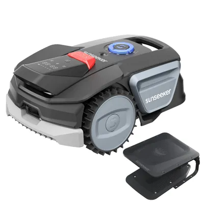 Produktbild von Sunseeker V1 Mähroboter ohne Begrenzungskabel, 300 m², Vision AI, mit Garage
