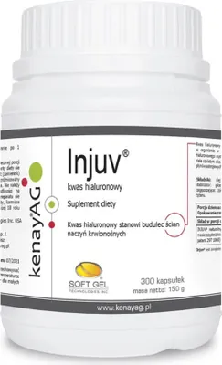 Produktbild von Nahrungsergänzungsmittel Kenay Kwas Hialuronowy Injuv (300 Kapseln) 3030