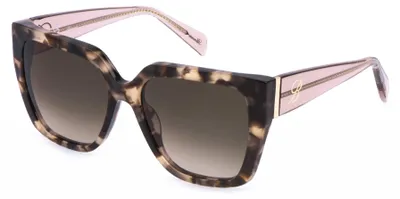 Produktbild von Blumarine SBM871 Avana marrone/rosa 55/16/140 Damen Sonnenbrillen