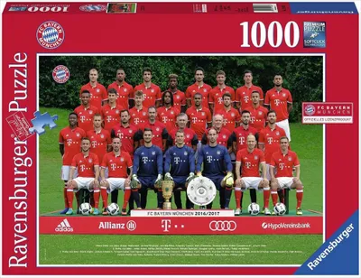 Produktbild von Ravensburger FC Bayern Saison 2016/2017, 1000 Stück(e), 12 Jahr(e)