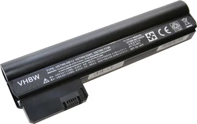 Produktbild von vhbw Akku kompatibel mit HP Mini 110-3112ea, 110-3111tu, 110-3111ss, 110-3113ea, 110-3112tu, 110-3112sa Notebook (4400 mAh, 11,1 V, Li-Ion)