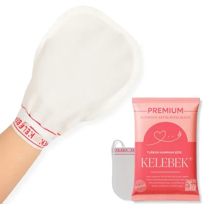 Produktbild von 3 x Türkisches Hammam-Handschuh, Weiß
