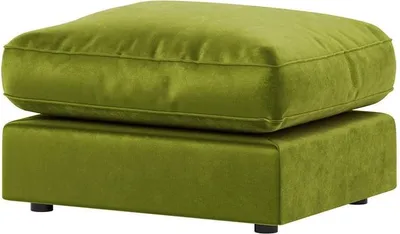 Produktbild von Polsterhocker Dillon Velvet-Kronos 17-Polyesterfasern + Schaumstoff