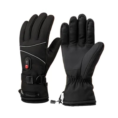 Produktbild von Beheizte Handschuhe, Winter Warm Touchscreen Beheizte Handschuhe, Outdoor Radfahren, Wasser- Und Winddichte Beheizte Handschuhe