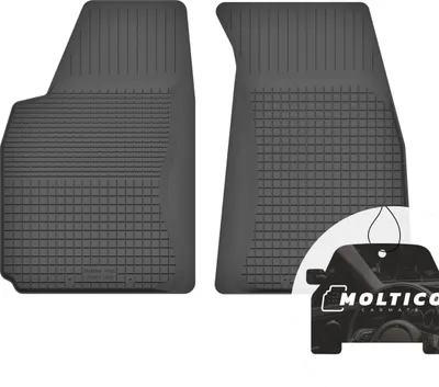 Produktbild von Gummimatten mit Rand Auto Fußmatten Gummi Automatten Passgenau 2-teilig Set - passend für Seat Inca 1995-2001