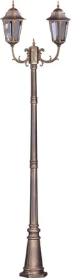 Image de Lampe d'extérieur sur pied haute LOZANA K-7006A2/2 Kaja noir, doré