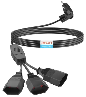 Productafbeelding van 3-in-1 verlengkabel met type C-stekker, 2 m