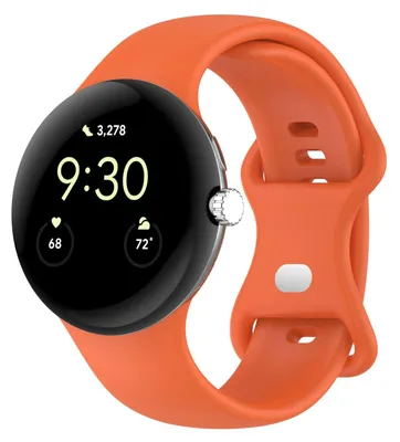 Immagine prodotto di Cinturino in silicone per smartwatch Google Pixel Watch 4 / 3 da 45 mm con fibbia a farfalla