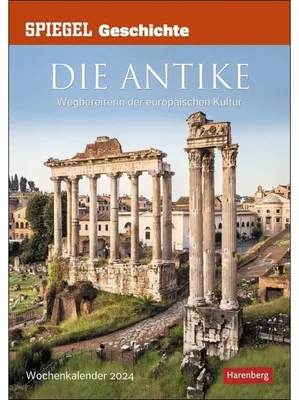 Imagen del producto de SPIEGEL GESCHICHTE. Calendario cultural semanal del año 2024. Calendario de SPIEGEL para amantes de la historia. Información y fotografías fascinantes en un... cm: Pionera de la cultura europea
