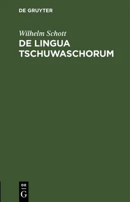Produktbild von De lingua Tschuwaschorum