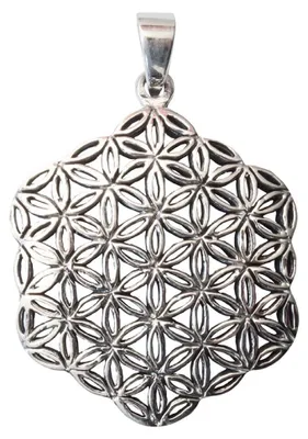 Produktbild von Anhänger "Blume des Lebens" Silber 925 9,7g 3cm