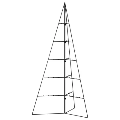 Immagine prodotto di Albero di Natale Decorativo in Metallo Nero 100 cm
