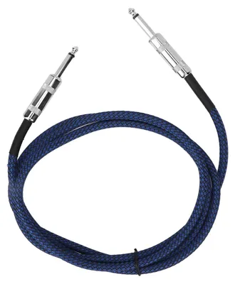 Obrázok produktu pre 1/4 palcový kábel pre gitaru a basgitaru s odrušovaním a opleteným tienením 6,35 mm pre elektrické zosilňovače 1,8 m/5,9 stopy