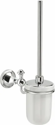 Produktbild von Gedy NEVIS Hänge-WC-Bürste, Keramik, Chrom